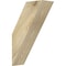Ekena Millwork 6"W x 14"D x 22"H Traditional Rough Sawn Knee Brace, Douglas Fir BRC06X14X22TRA00RDF - alternate 1